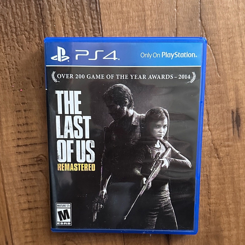 Sony The Last of Us Remastered PS4 - Blue Case